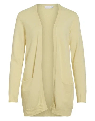 Vila - Viril Cardigan - Pale Banana